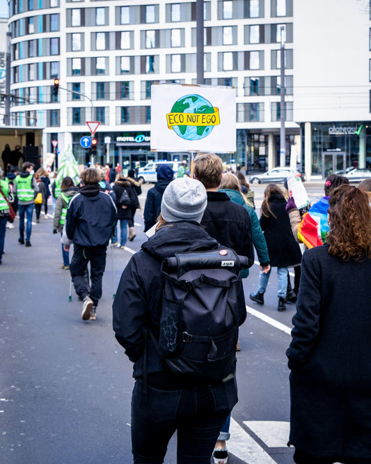 Protest about Saving the planet