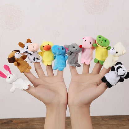 10 Animals Finger Puppets - GadWitch Toys