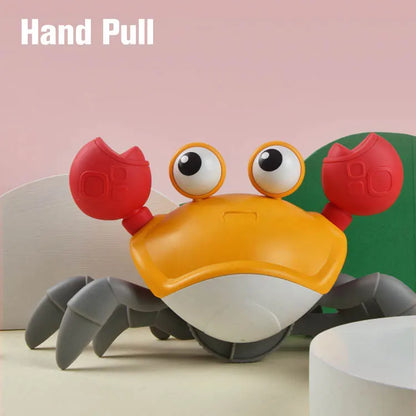 Crab Dancing Yellow Hand Pull option - GadWitch Toys