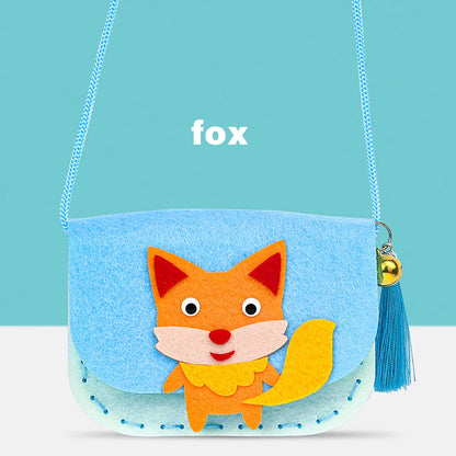 Fox Felt Handbag - Kids Felt Tote Bag | Arts & Craft Fun Kits for Toddlers | GadWitch Toys