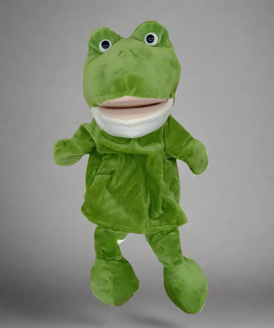 Frog Puppet - CritterCast: Engaging Puppet Shows with Animal Puppets - GadWitch Toys