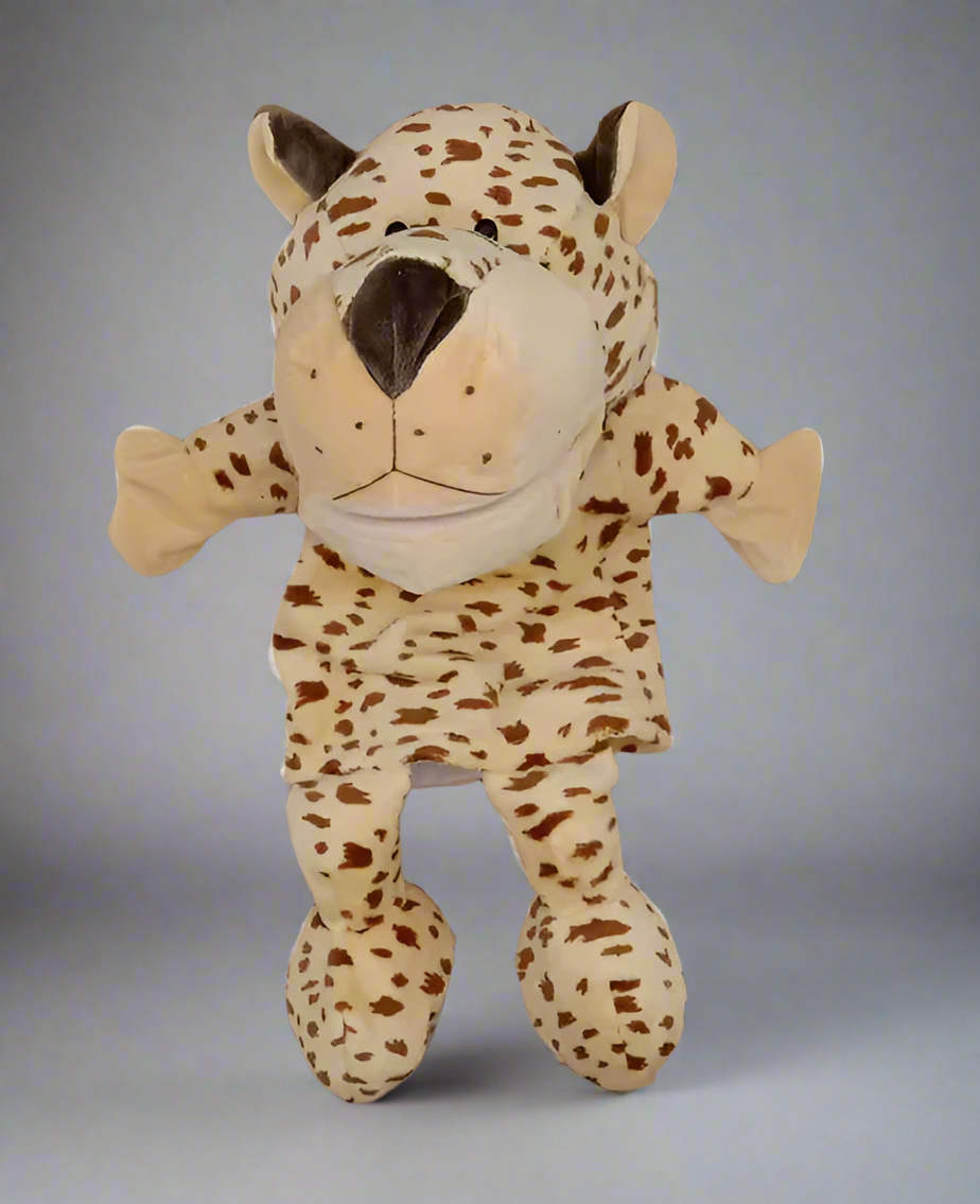 Leopard hand Puppet - CritterCast: Engaging Puppet Shows with Animal Puppets - GadWith