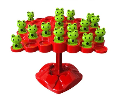 Red Tree - Green Frog - Frog Jumper: Balance Game for Math | Educational Game - GadWitch Toys