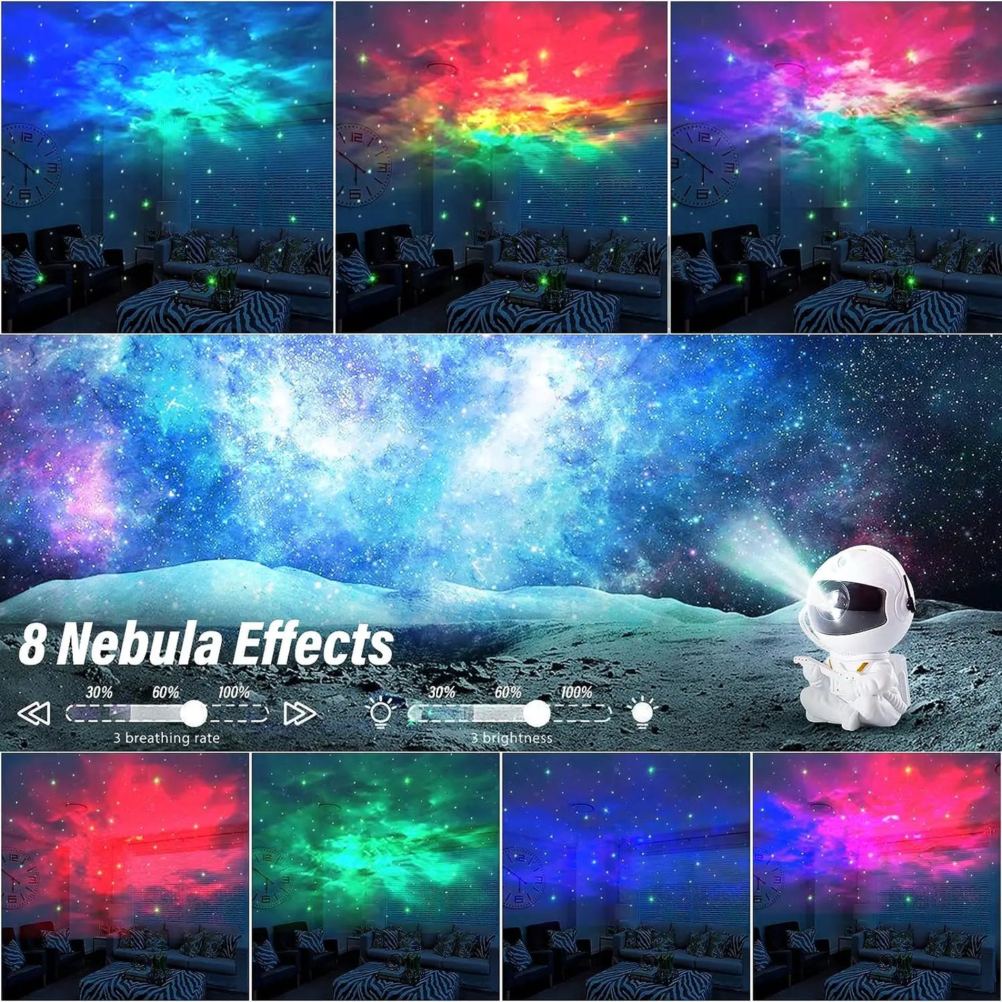 Astronaut Galaxy Star Projector - GadWitch Toys