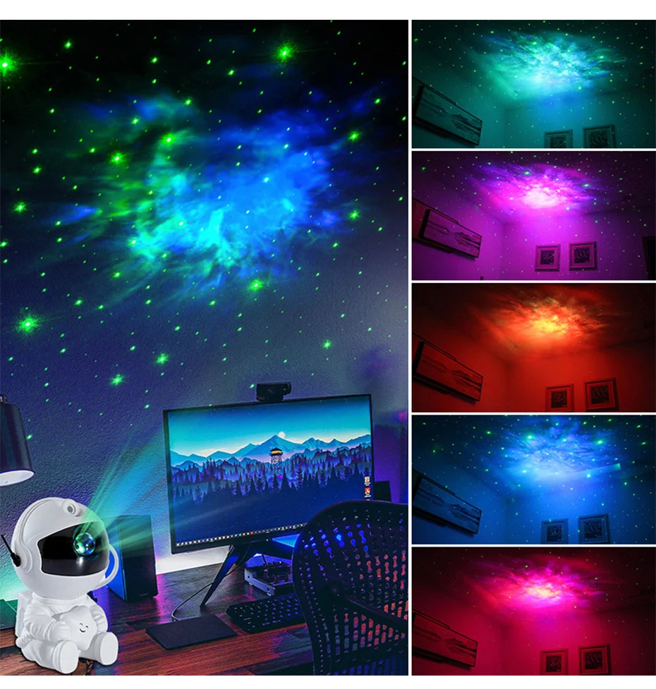 Astronaut Galaxy Star Projector - GadWitch Toys