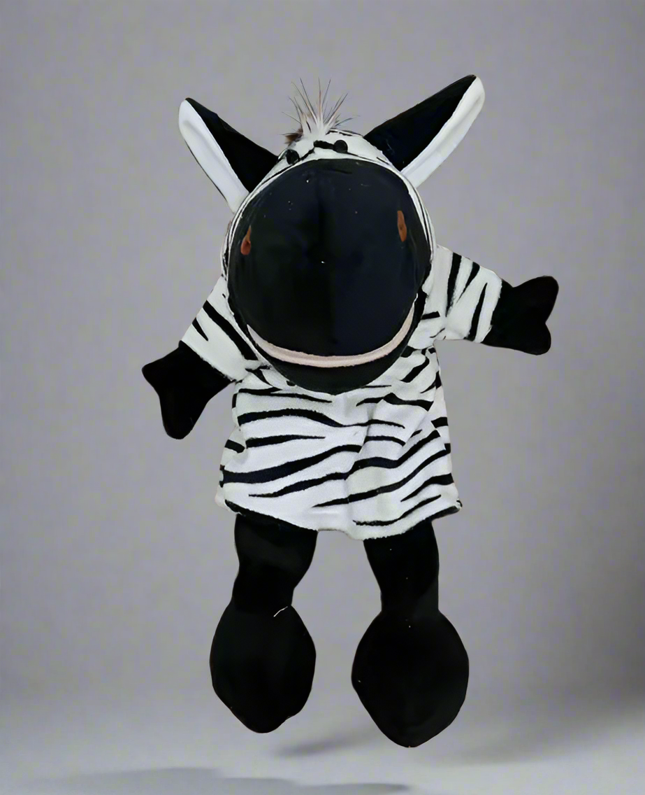 Zebra Puppet - CritterCast: Engaging Puppet Shows with Animal Puppets - GadWith