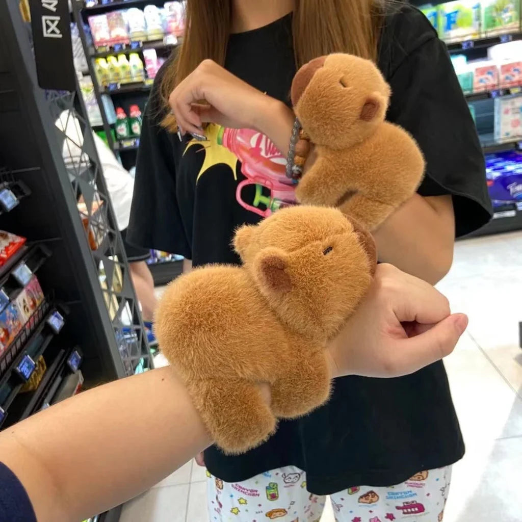 Capybara Slap Bracelet Plush - GadWitch Toys