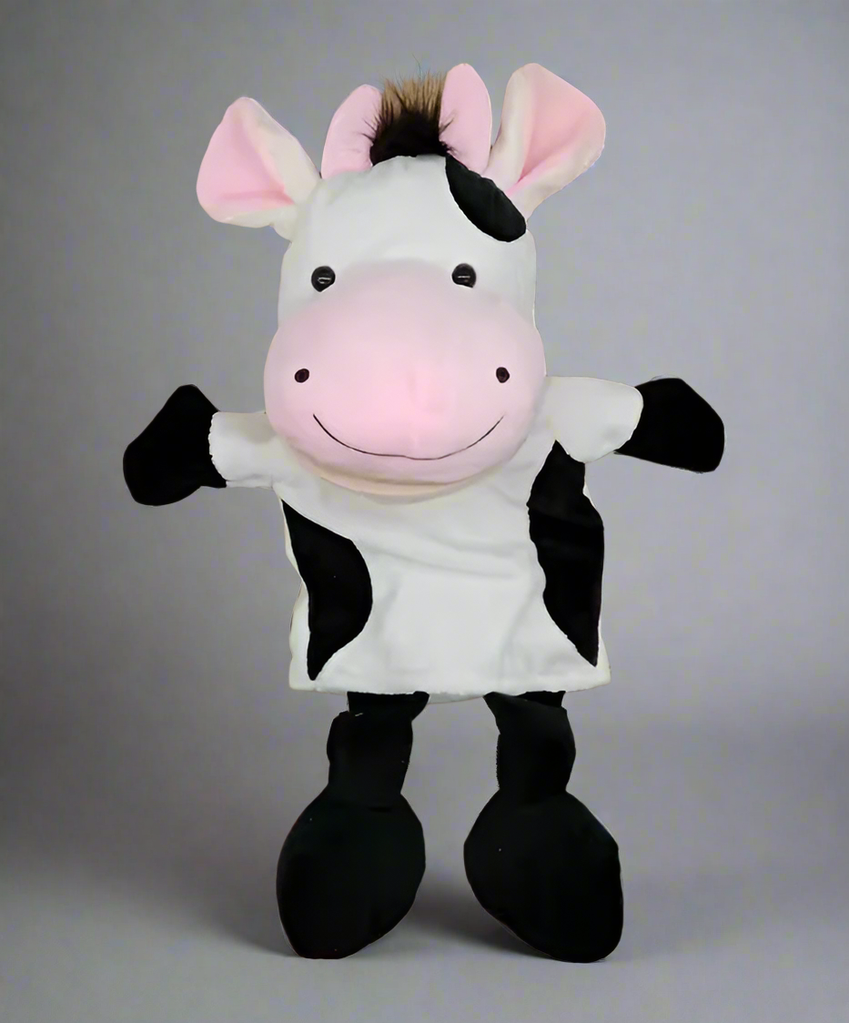 Cow Puppet - CritterCast: Engaging Puppet Shows with Animal Puppets - GadWith