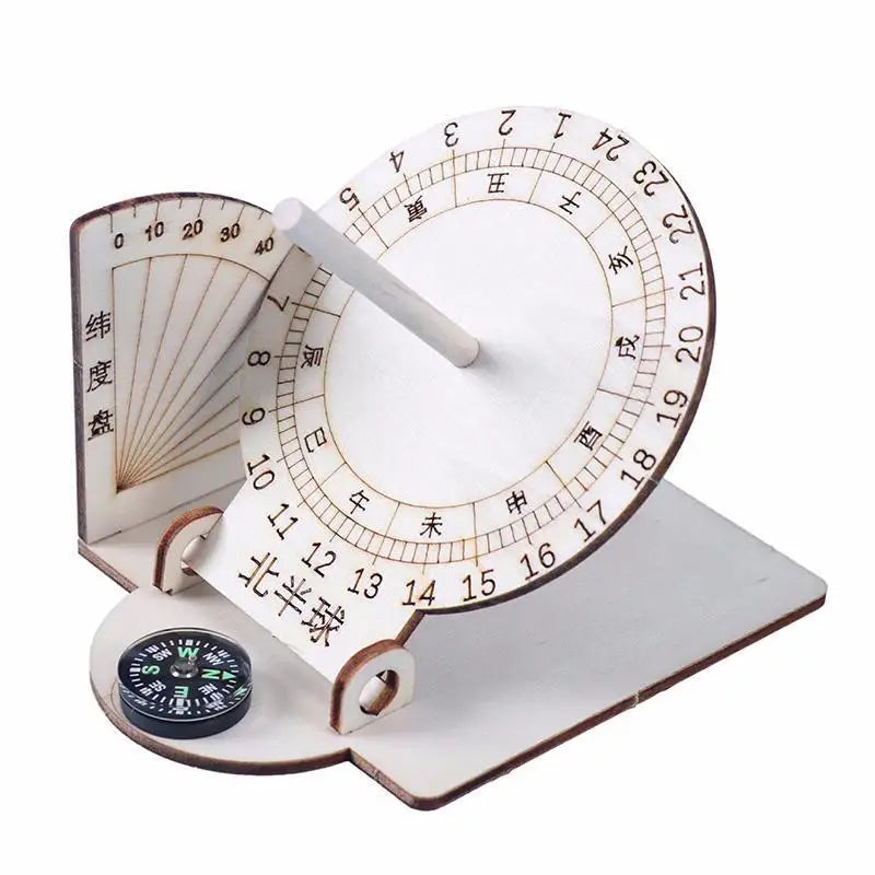 Equatorial Sundial Clock Kit - GadWitch Toys