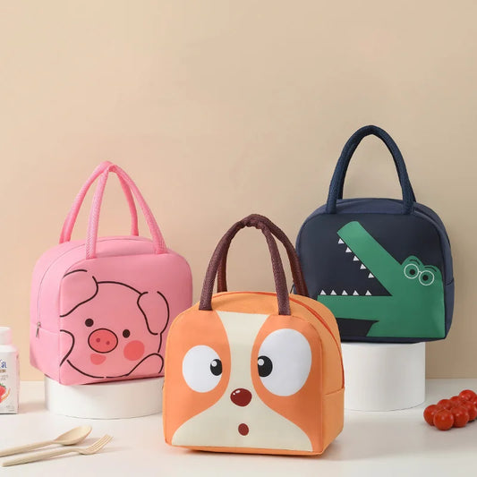 Cute Cartoon Thermal Lunch Bags - GadWitch Toys