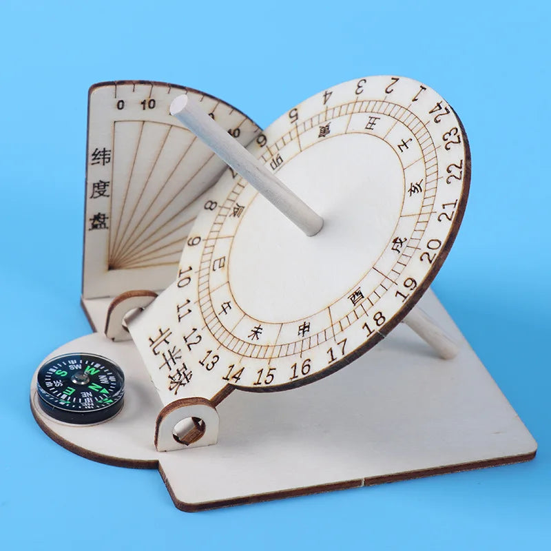 Equatorial Sundial Clock Kit - GadWitch Toys