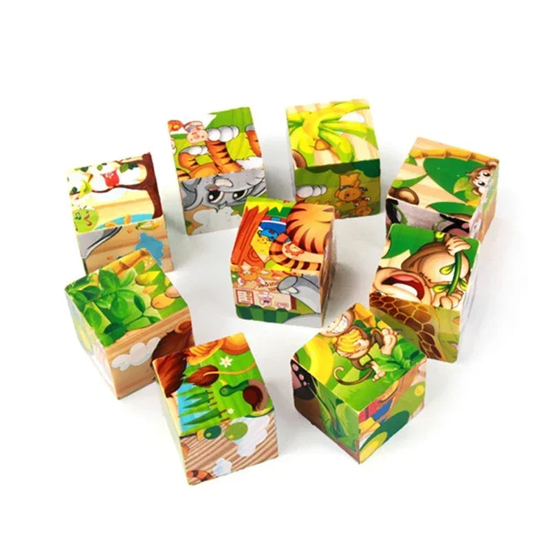 3D Wooden Puzzle Cube - GadWitch Toys