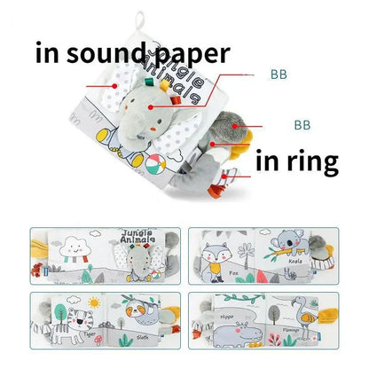 In Sound paper Sensory Books - GadWitch Toys - baby book