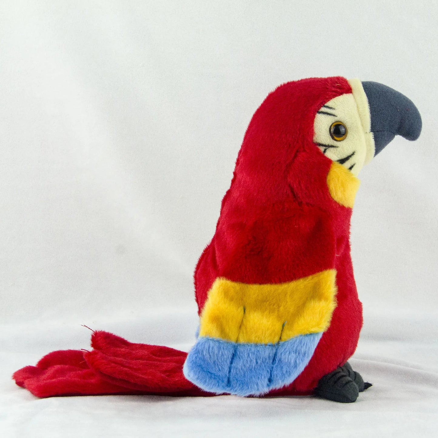 Red Parrot close - GadWitch Toys