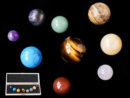 Solar System Planets - Crystal Planetary Sphere Set - GadWitch Toys